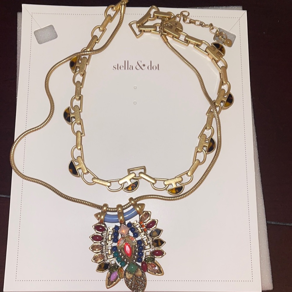 Stella and Dot 2 in 1 necklace